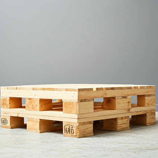 A custom-designed pallet for specialized equipment.